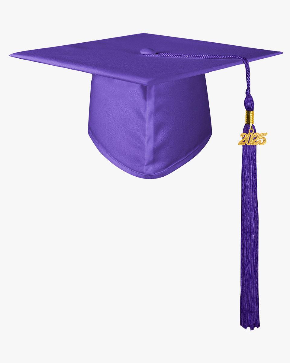 Matte Kindergarten Graduation Cap with Tassel-12 Colors Available - Graduation Cap&Gown