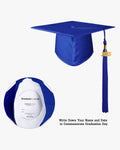 Matte Kindergarten Graduation Cap with Tassel-12 Colors Available - Graduation Cap&Gown