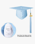 Matte Kindergarten Graduation Cap with Tassel-12 Colors Available - Graduation Cap&Gown