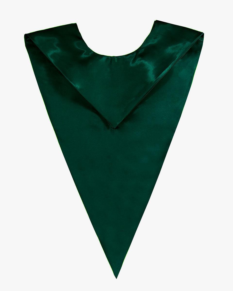 Traditional One Color V Stoles - 10 Colors Available - Graduation Cap&Gown