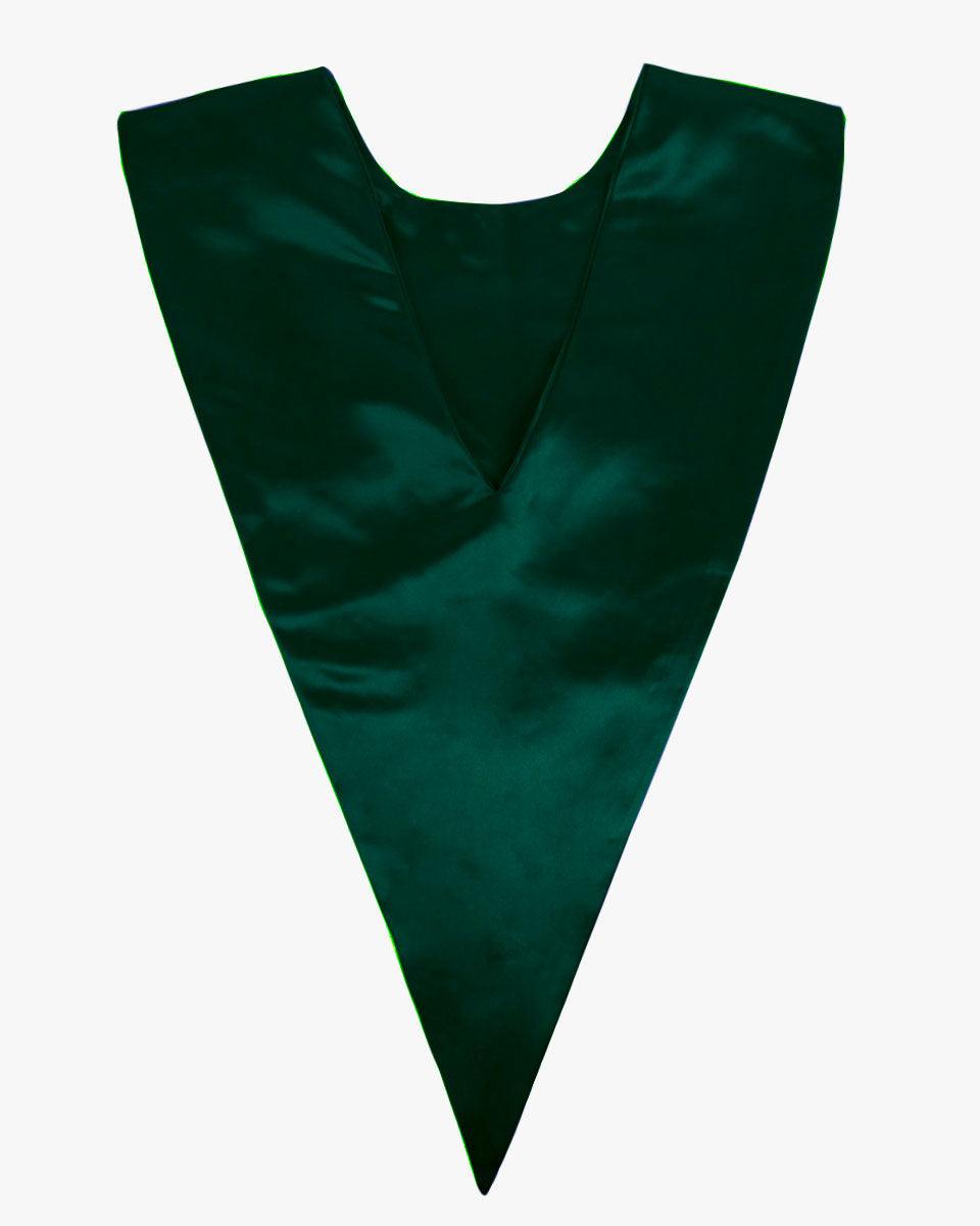 Traditional One Color V Stoles - 10 Colors Available - Graduation Cap&Gown