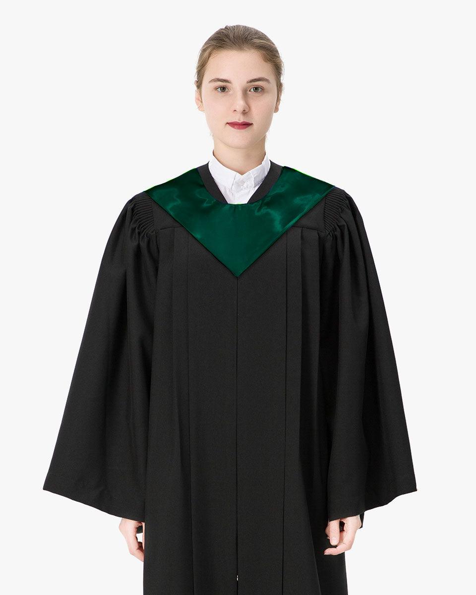 Traditional One Color V Stoles - 10 Colors Available - Graduation Cap&Gown