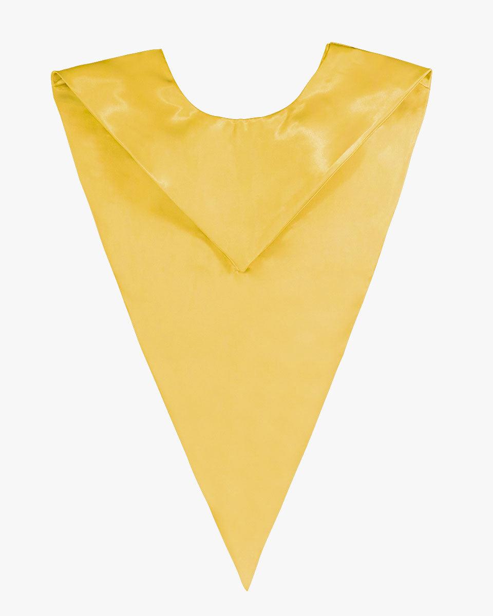 Traditional One Color V Stoles - 10 Colors Available - Graduation Cap&Gown
