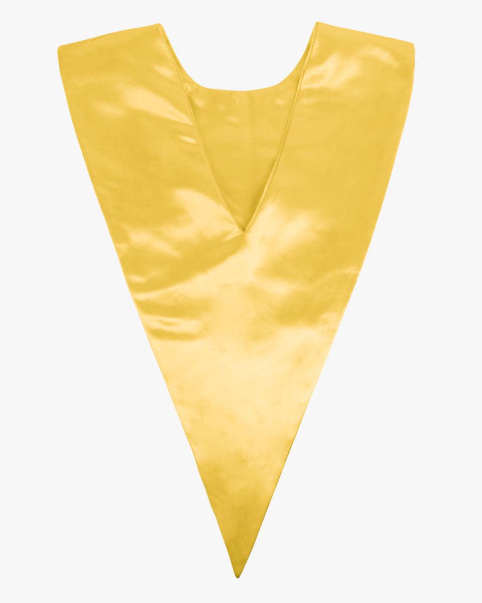 Traditional One Color V Stoles - 10 Colors Available - Graduation Cap&Gown