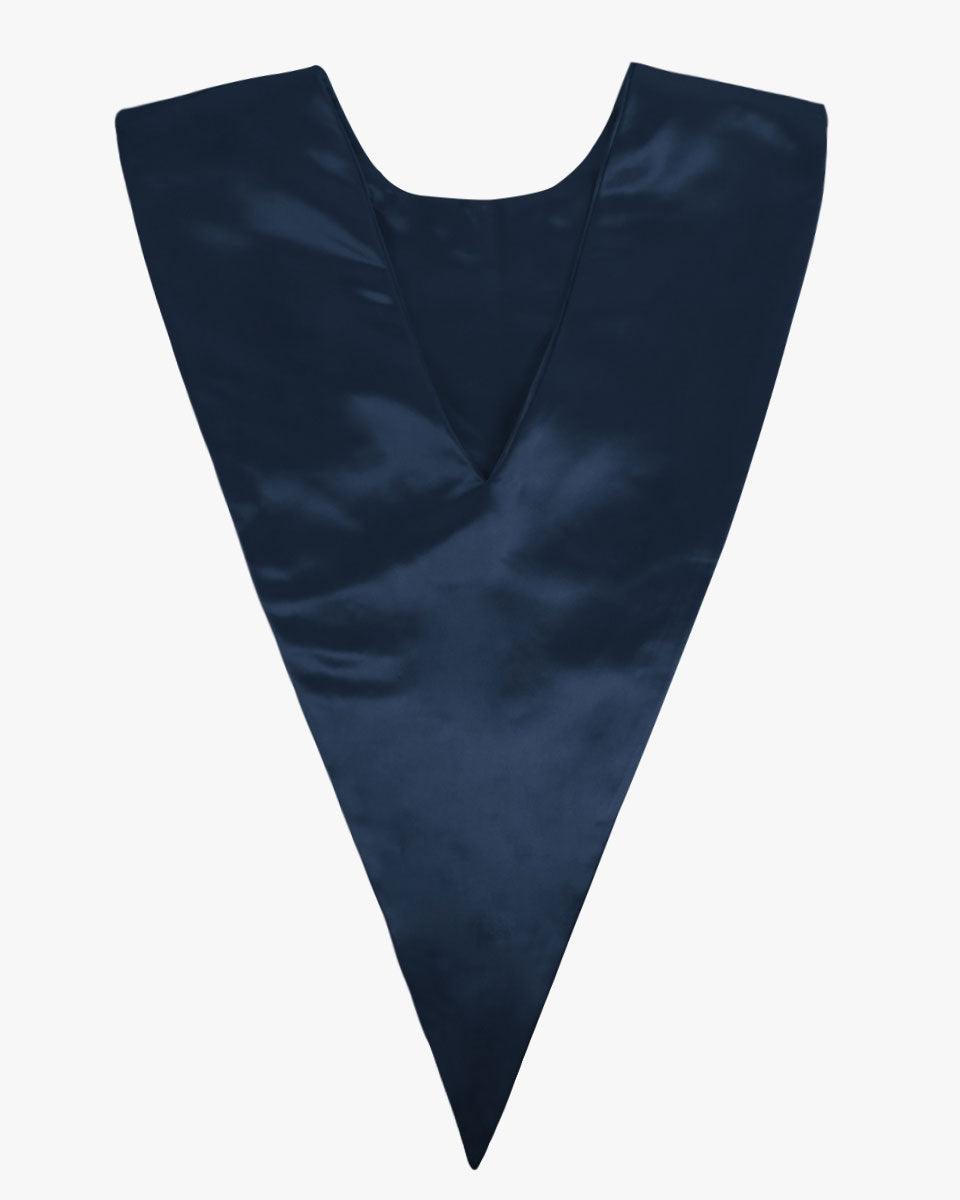 Traditional One Color V Stoles - 10 Colors Available - Graduation Cap&Gown