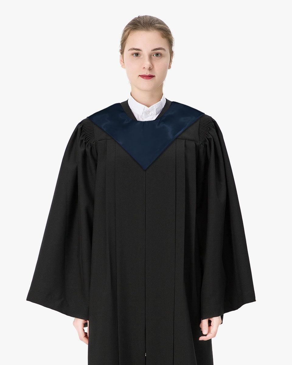 Traditional One Color V Stoles - 10 Colors Available - Graduation Cap&Gown