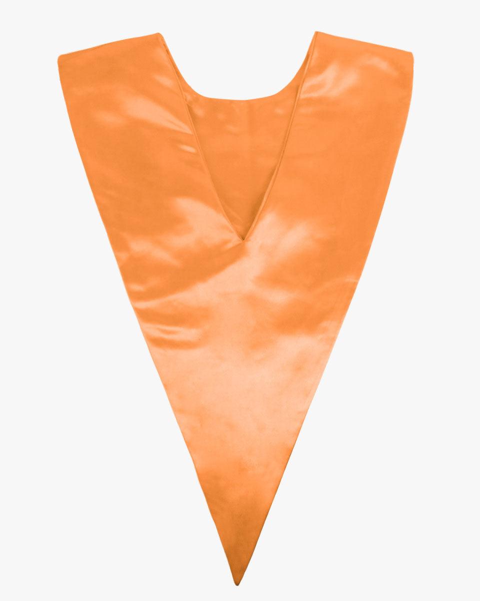 Traditional One Color V Stoles - 10 Colors Available - Graduation Cap&Gown