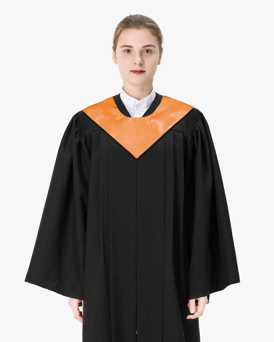 Traditional One Color V Stoles - 10 Colors Available - Graduation Cap&Gown