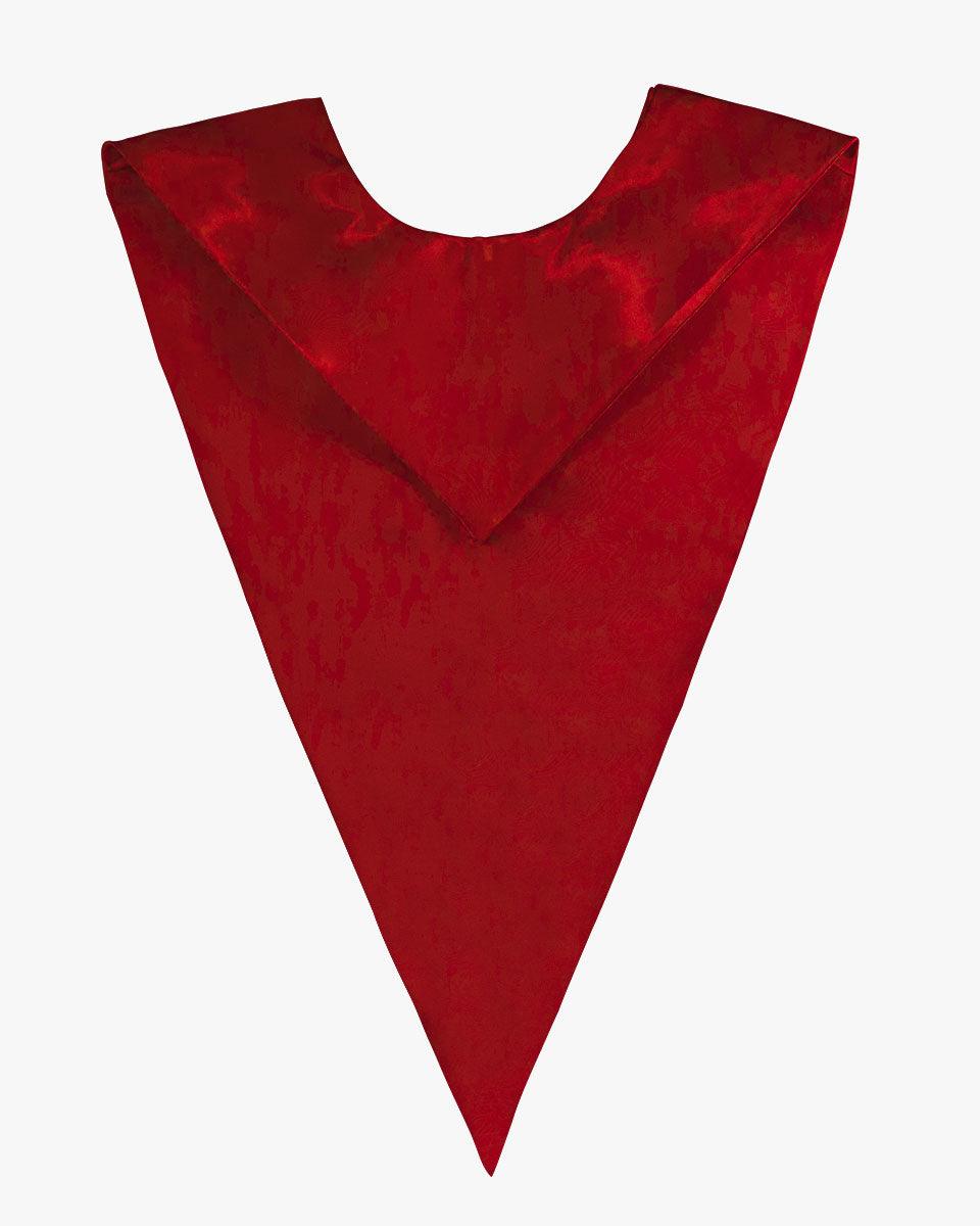 Traditional One Color V Stoles - 10 Colors Available - Graduation Cap&Gown