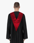 Traditional One Color V Stoles - 10 Colors Available - Graduation Cap&Gown