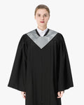 Traditional One Color V Stoles - 10 Colors Available - Graduation Cap&Gown