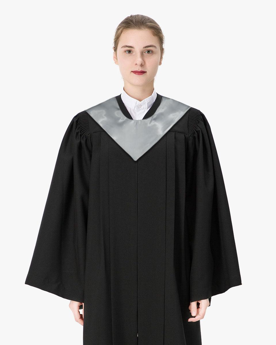 Traditional One Color V Stoles - 10 Colors Available - Graduation Cap&Gown