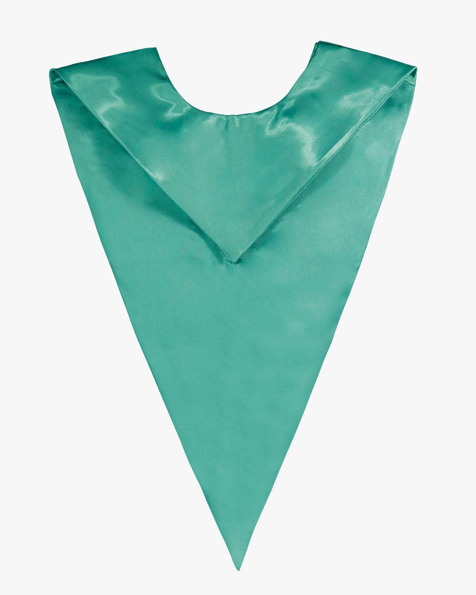 Traditional One Color V Stoles - 10 Colors Available - Graduation Cap&Gown