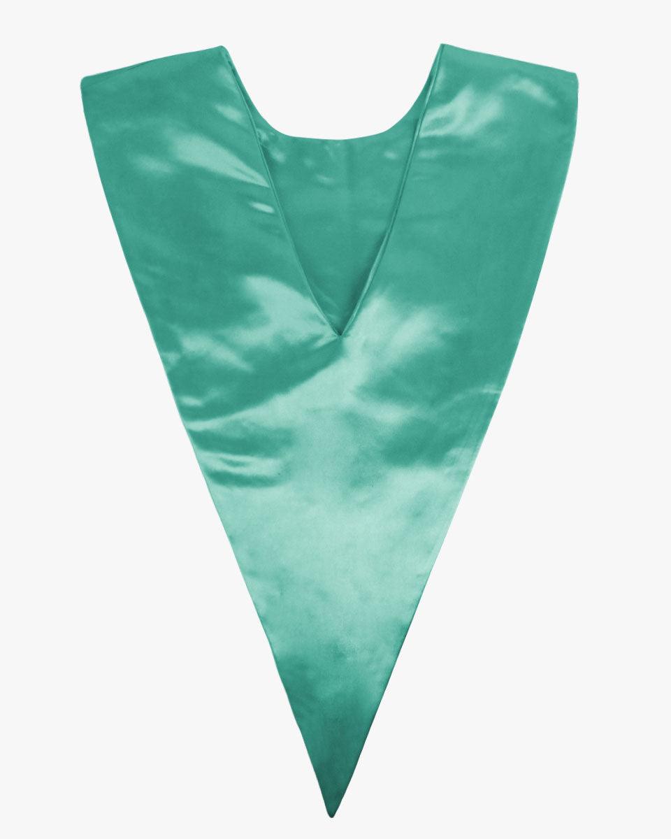 Traditional One Color V Stoles - 10 Colors Available - Graduation Cap&Gown