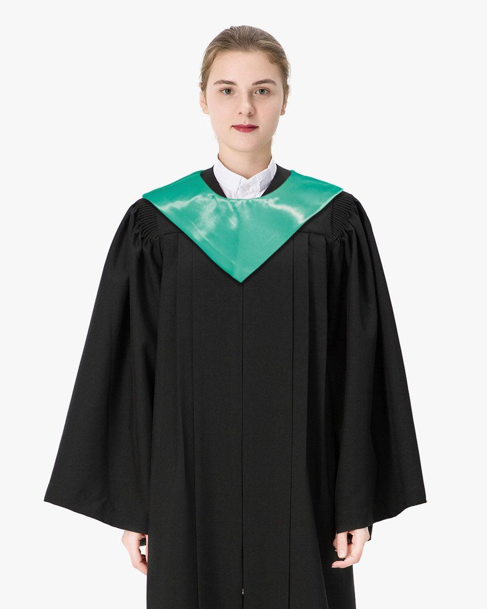 Traditional One Color V Stoles - 10 Colors Available - Graduation Cap&Gown