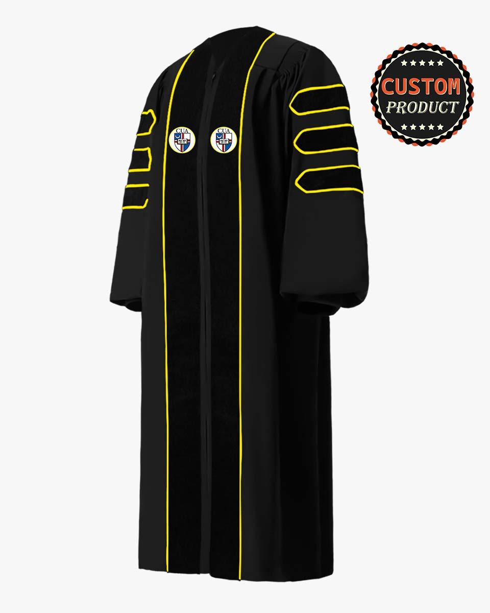 Catholic University Doctoral Regalia - Graduation Cap&Gown