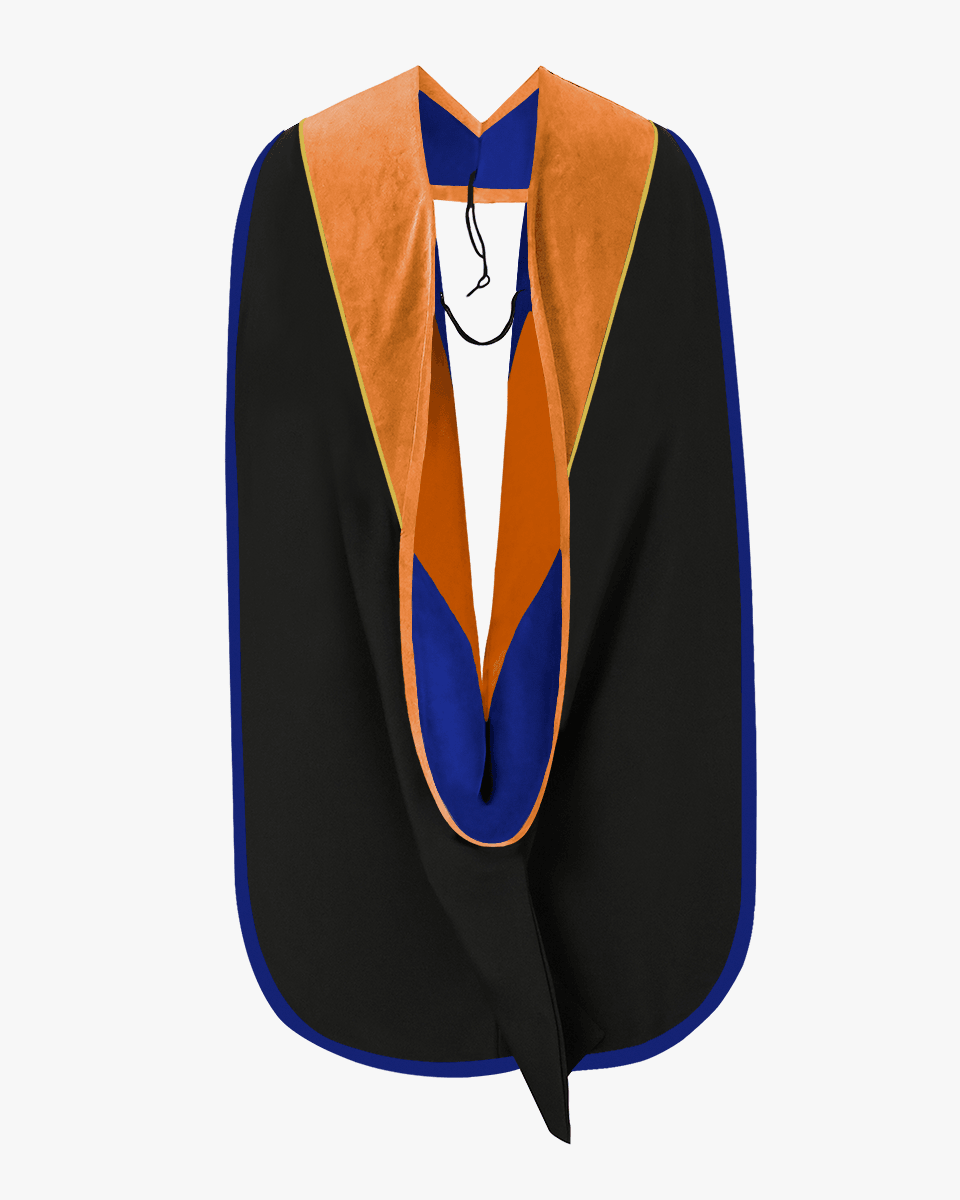 Custom Boise State University Doctoral Regalia - Graduation Cap&Gown