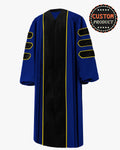 Custom Deluxe Doctoral Gown - Graduation Cap&Gown