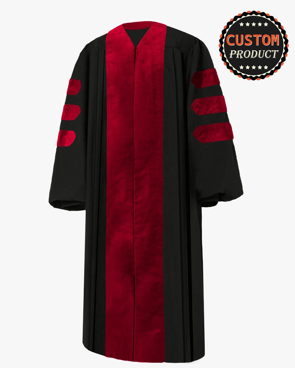 Custom Doctoral Regalia for Universities in the United States - Graduation Cap&Gown
