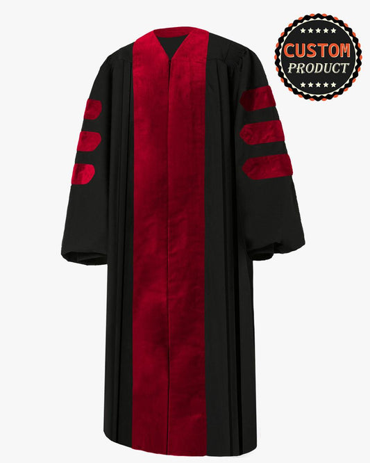 Custom Doctoral Regalia for Universities in the United States - Graduation Cap&Gown