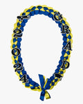 Graduation Leis with 2024 Embroidery Ribbon Lei Braided Necklace - Graduation Cap&Gown