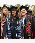 Graduation Leis with 2024 Embroidery Ribbon Lei Braided Necklace - Graduation Cap&Gown