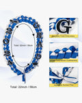 Graduation Leis with 2024 Embroidery Ribbon Lei Braided Necklace - Graduation Cap&Gown