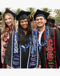 Graduation Leis with 2024 Embroidery Ribbon Lei Braided Necklace - Graduation Cap&Gown