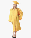 High School Premium Matte Graduation Cap, Gown, Tassel & Imprinted Diploma Cover Package - Graduation Cap&Gown