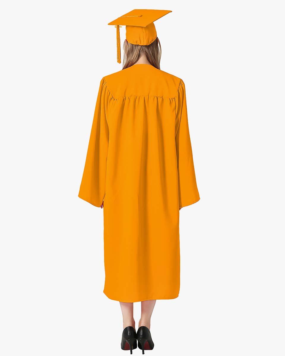 High School Premium Matte Graduation Cap, Gown & Tassel Package - 15 Colors Available - Graduation Cap&Gown