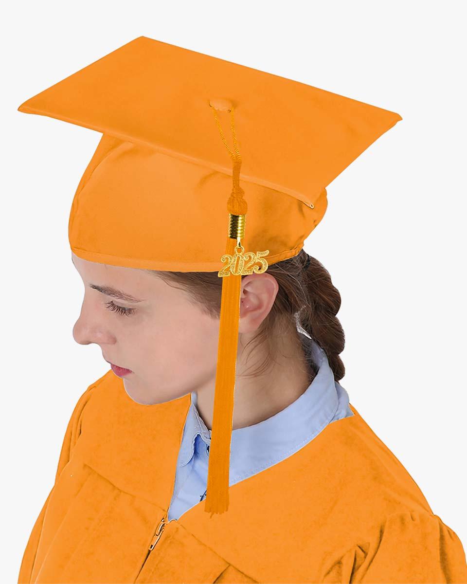 High School Premium Matte Graduation Cap, Gown & Tassel Package - 15 Colors Available - Graduation Cap&Gown