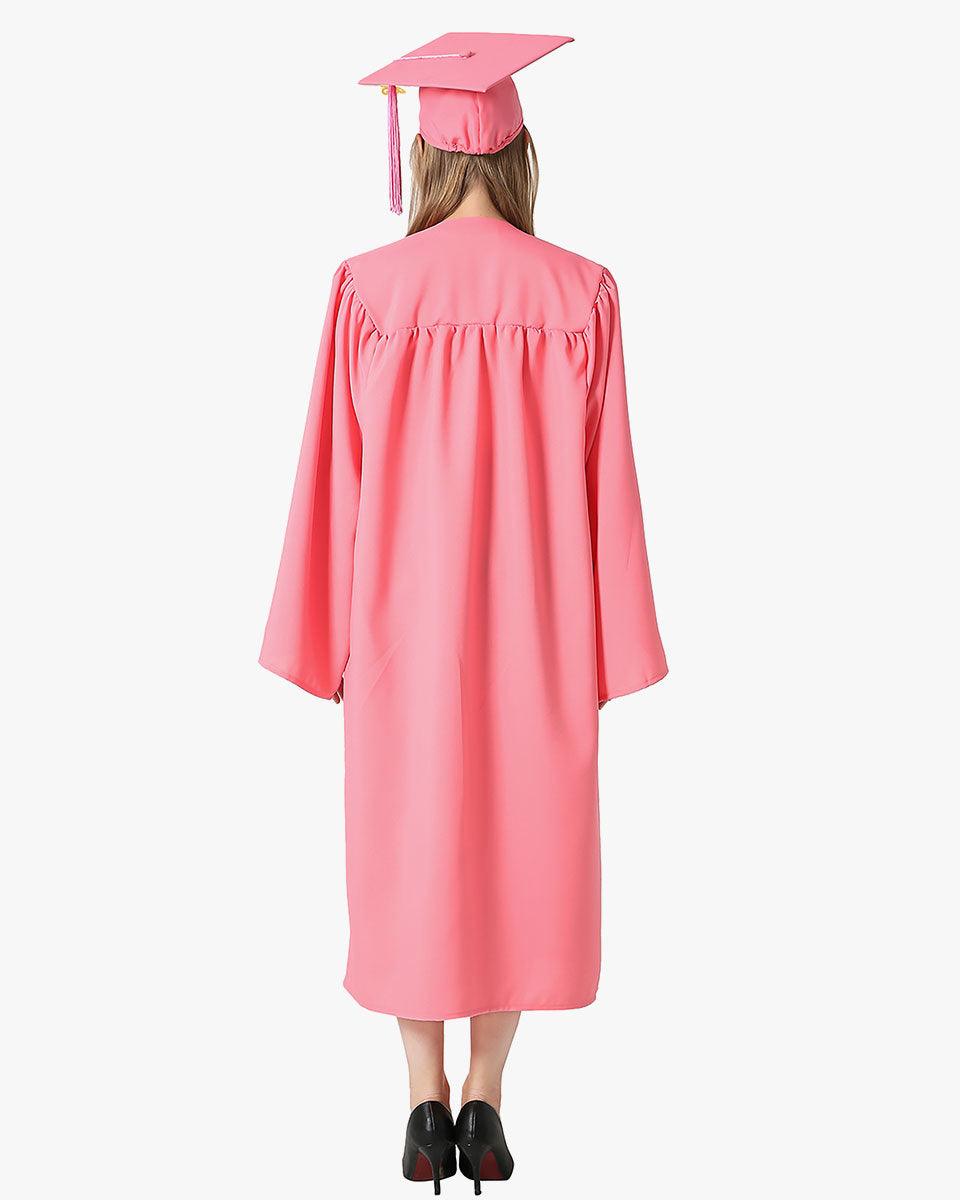 High School Premium Matte Graduation Cap, Gown & Tassel Package - 15 Colors Available - Graduation Cap&Gown