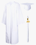 High School Premium Matte Graduation Cap, Gown, Tassel & Imprinted Diploma Cover Package - Graduation Cap&Gown