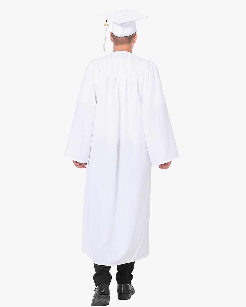 High School Premium Matte Graduation Cap, Gown & Tassel Package - 15 Colors Available - Graduation Cap&Gown