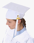 High School Premium Matte Graduation Cap, Gown, Tassel & Imprinted Diploma Cover Package - Graduation Cap&Gown