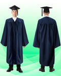 100% Recycled Material High School Graduation Cap and Gown with Pockets - 3 Colors Available - Graduation Cap&Gown