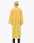 High School Economy Shiny Graduation Cap,Gown & Tassel Package - 13 Colors Available - Graduation Cap&Gown