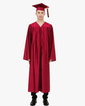 High School Economy Shiny Graduation Cap,Gown & Tassel Package - 13 Colors Available - Graduation Cap&Gown