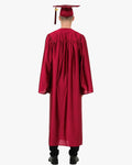 High School Economy Shiny Graduation Cap,Gown & Tassel Package - 13 Colors Available - Graduation Cap&Gown