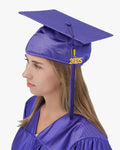 High School Economy Shiny Graduation Cap,Gown & Tassel Package - 13 Colors Available - Graduation Cap&Gown
