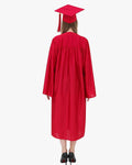 High School Economy Shiny Graduation Cap,Gown & Tassel Package - 13 Colors Available - Graduation Cap&Gown
