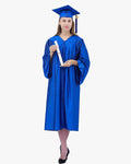 High School Economy Shiny Graduation Cap,Gown & Tassel Package - 13 Colors Available - Graduation Cap&Gown