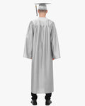 High School Economy Shiny Graduation Cap,Gown & Tassel Package - 13 Colors Available - Graduation Cap&Gown