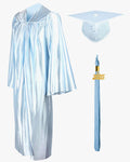 High School Economy Shiny Graduation Cap,Gown & Tassel Package - 13 Colors Available - Graduation Cap&Gown