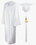 High School Economy Shiny Graduation Cap,Gown & Tassel Package - 13 Colors Available - Graduation Cap&Gown
