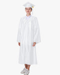 High School Economy Shiny Graduation Cap,Gown & Tassel Package - 13 Colors Available - Graduation Cap&Gown