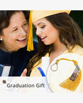 Tassel Keychain with Year Charm - Graduation Cap&Gown