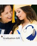 Tassel Keychain with Year Charm - Graduation Cap&Gown