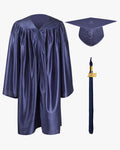 Shiny Kindergarten Graduation Cap, Gown, Stole, Diploma & Key Chain Package - Graduation Cap&Gown