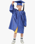 Shiny Kindergarten Graduation Cap, Gown, Stole, Diploma & Key Chain Package - Graduation Cap&Gown